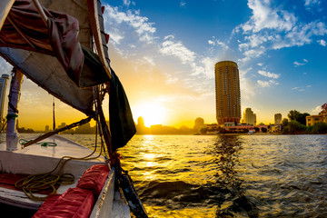 Dahabeya sailing boat at Egyptian specialist