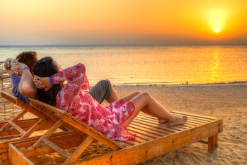 Parasailing a Hurghada